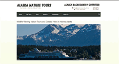 Desktop Screenshot of alaskanaturetours.org